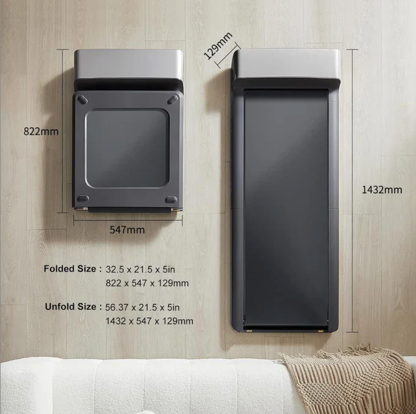 Folding Walking Treadmill