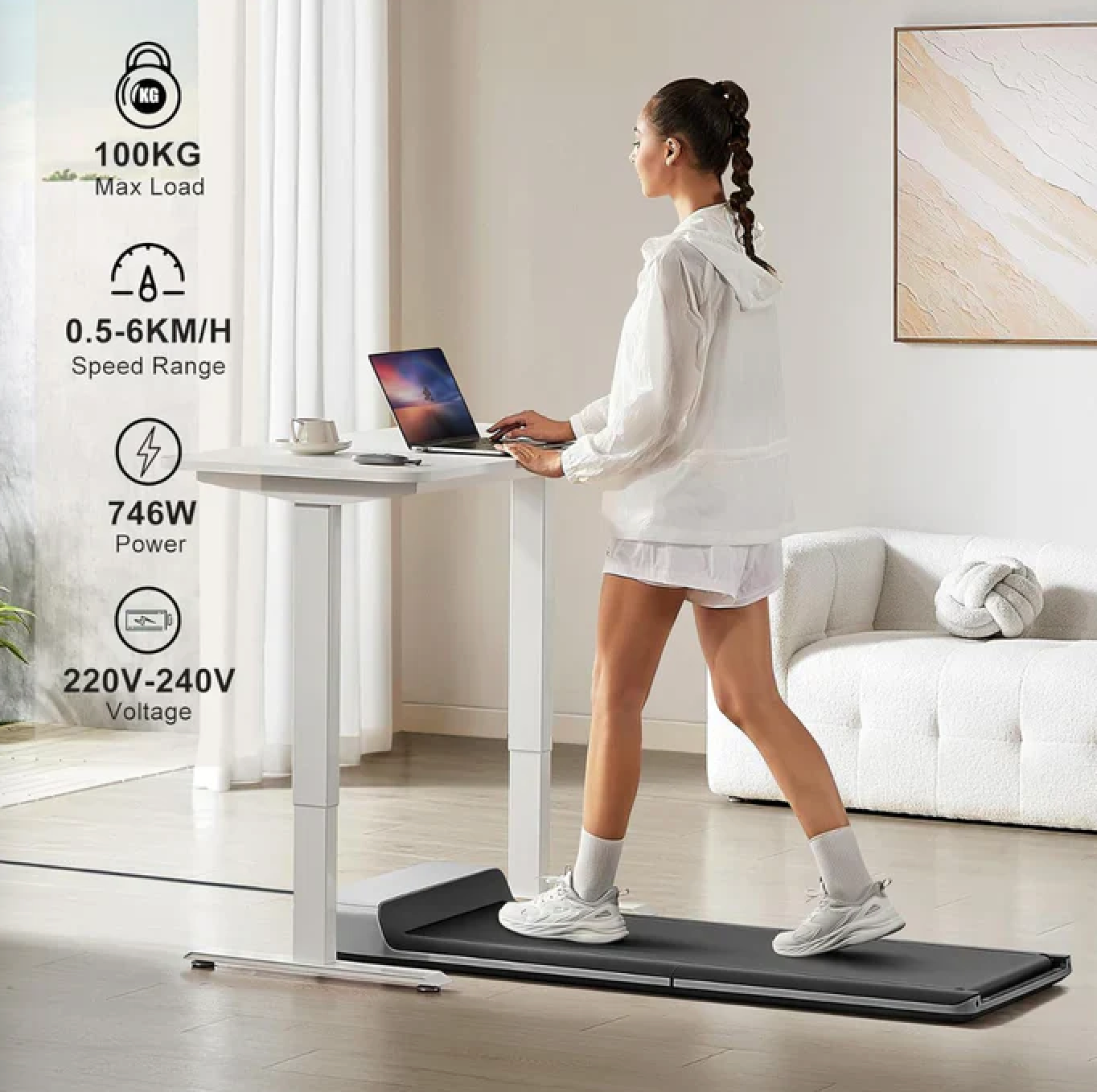 Folding Walking Treadmill